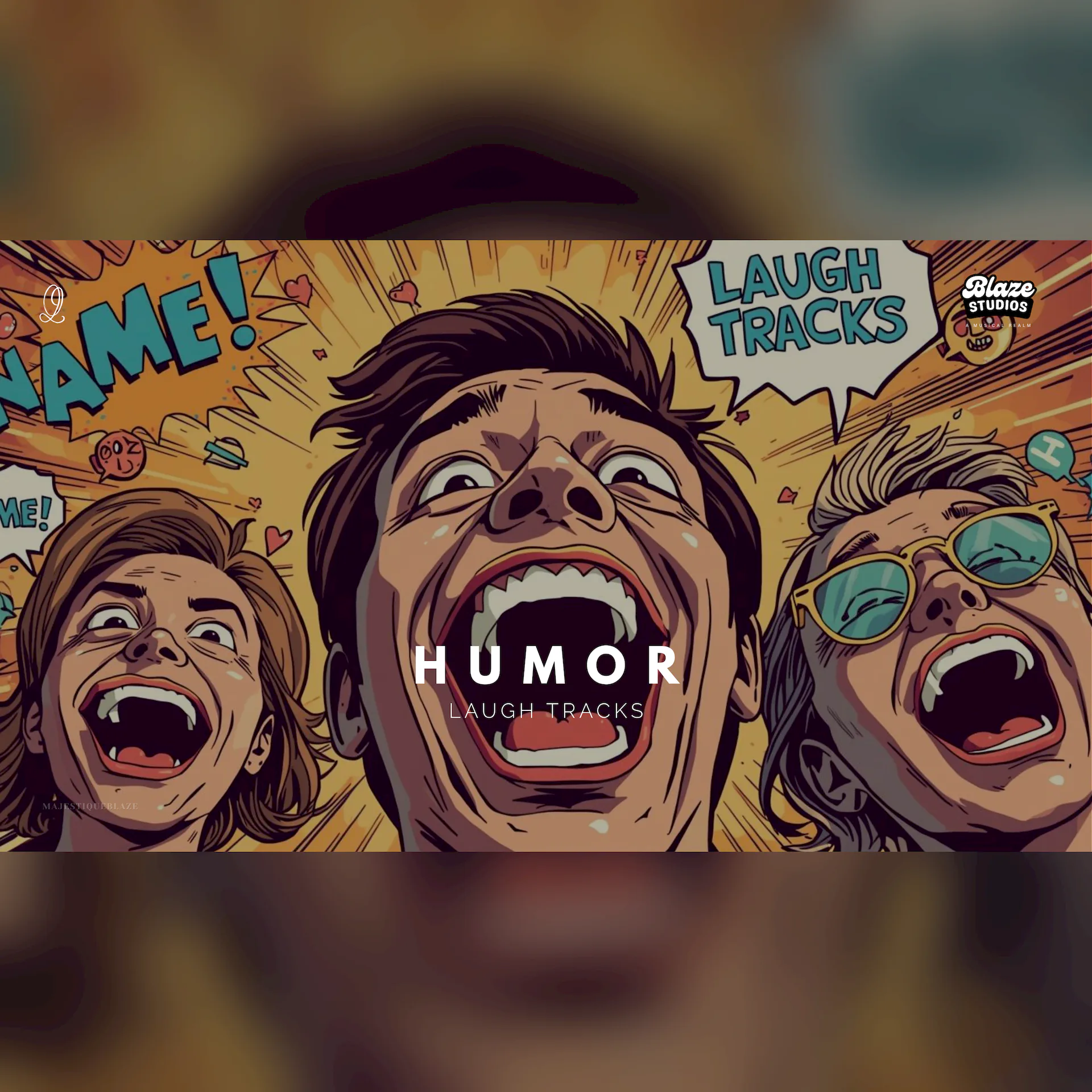Humor playlist poster