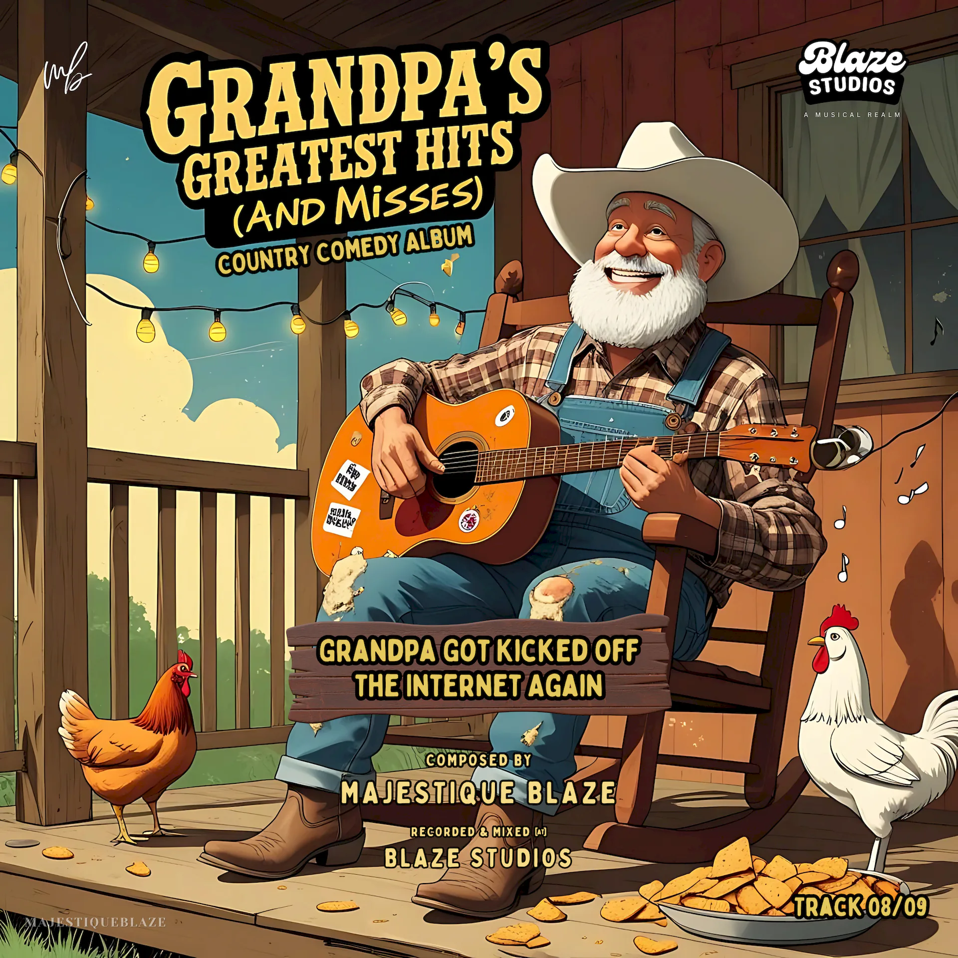 Poster for Grandpa Got Kicked Off the Internet Again