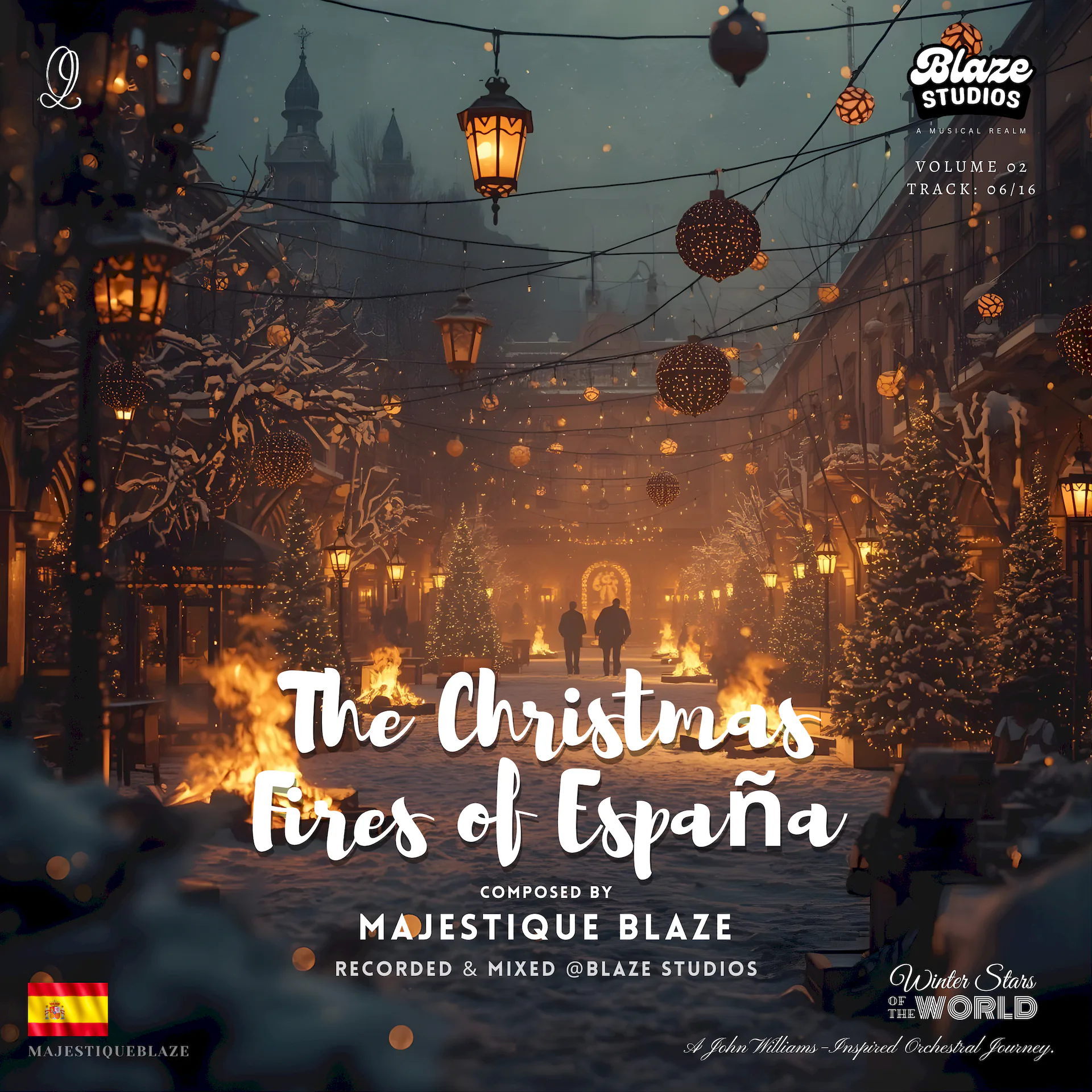Poster for The Christmas Fires of Espania (Spain)