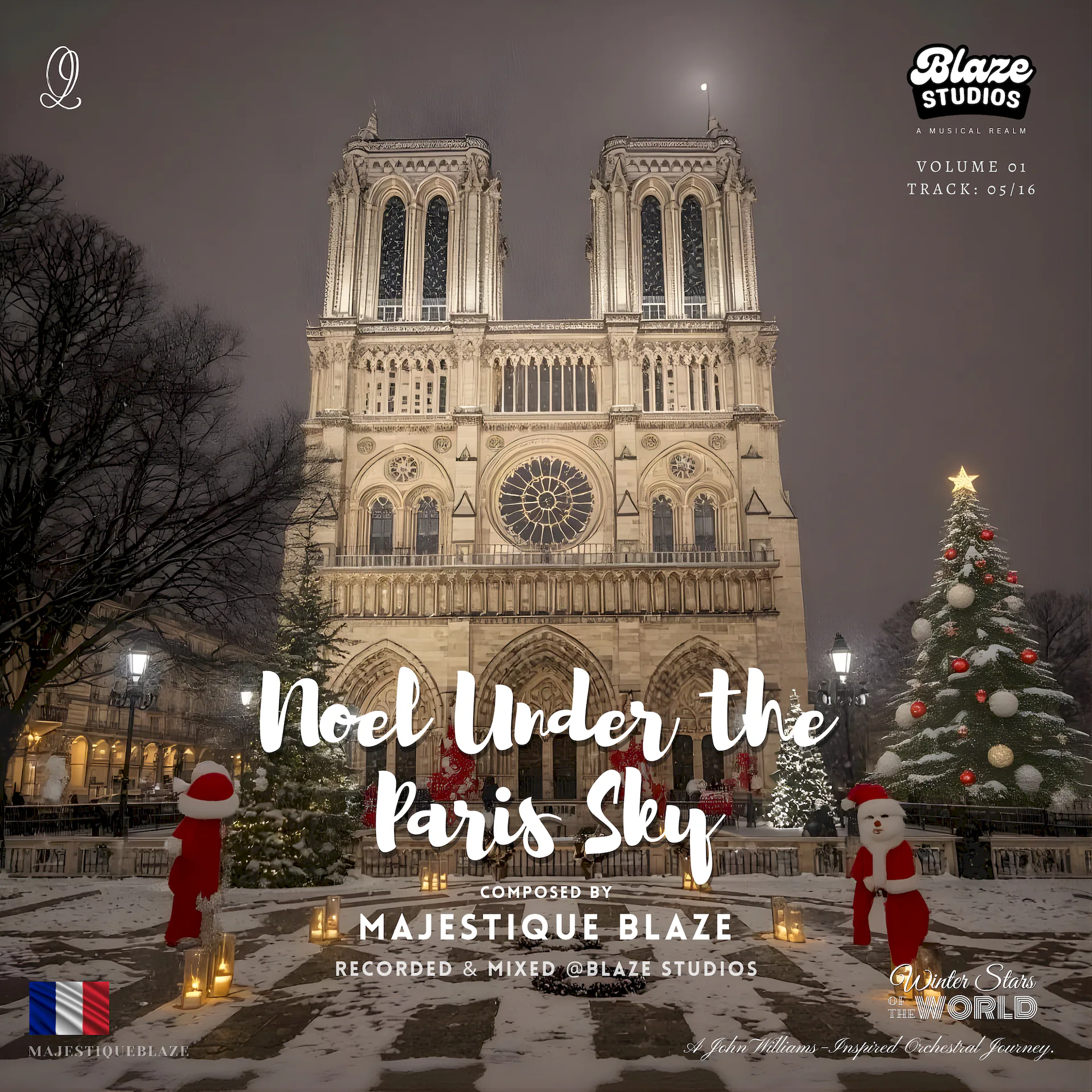 Poster for Noel Under the Paris Sky [ France ]