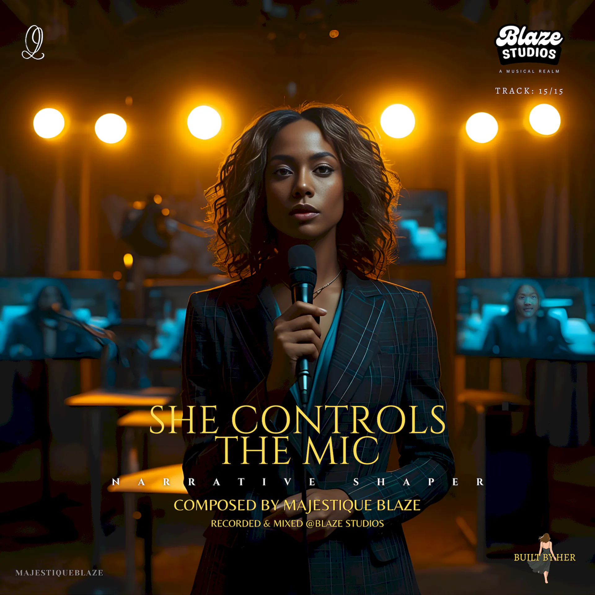 Poster for She Controls The Mic