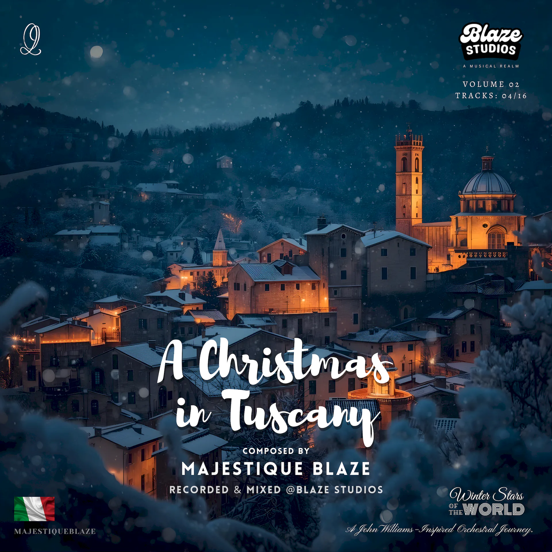 Poster for A Christmas in Tuscany (Italy)