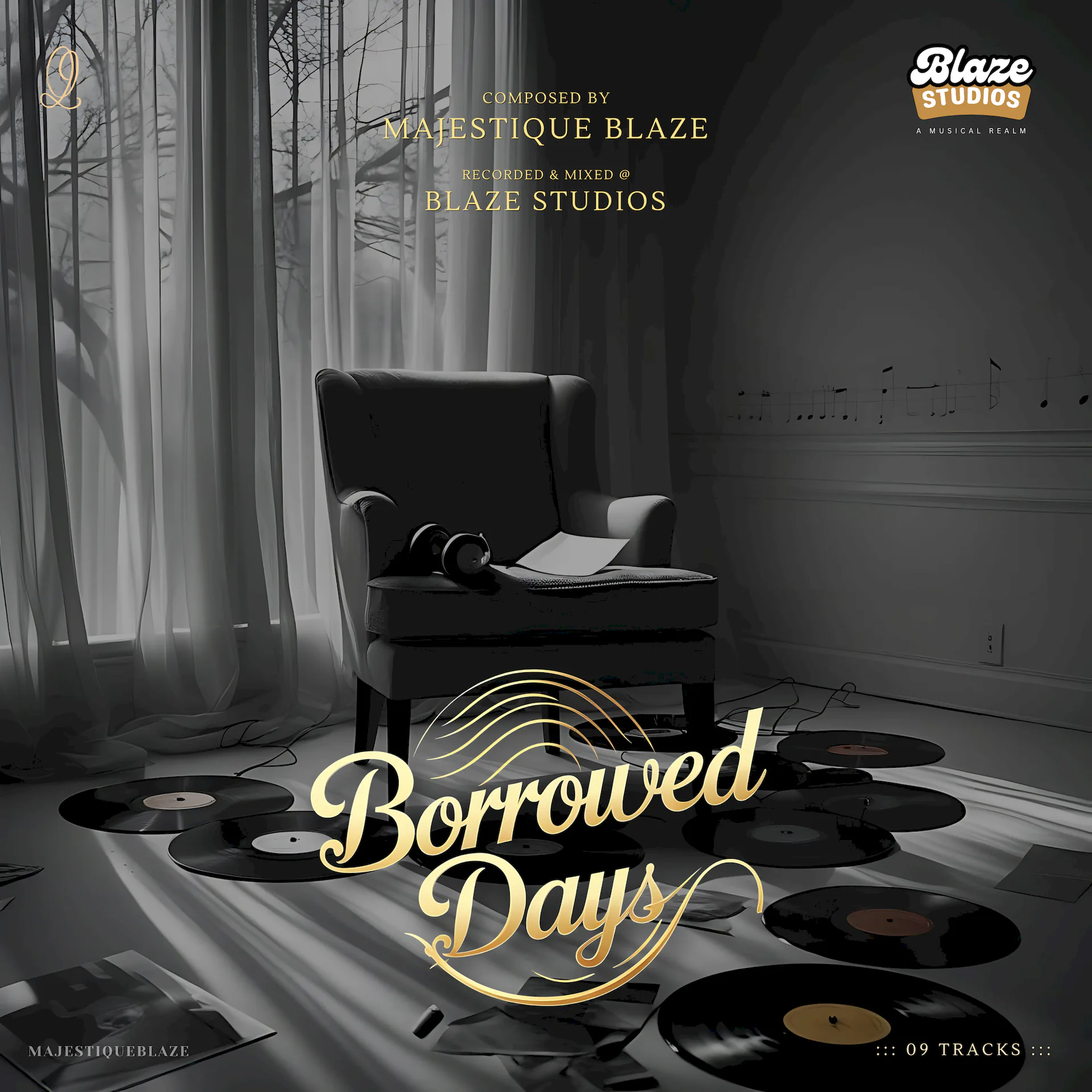 Cover for Borrowed Days