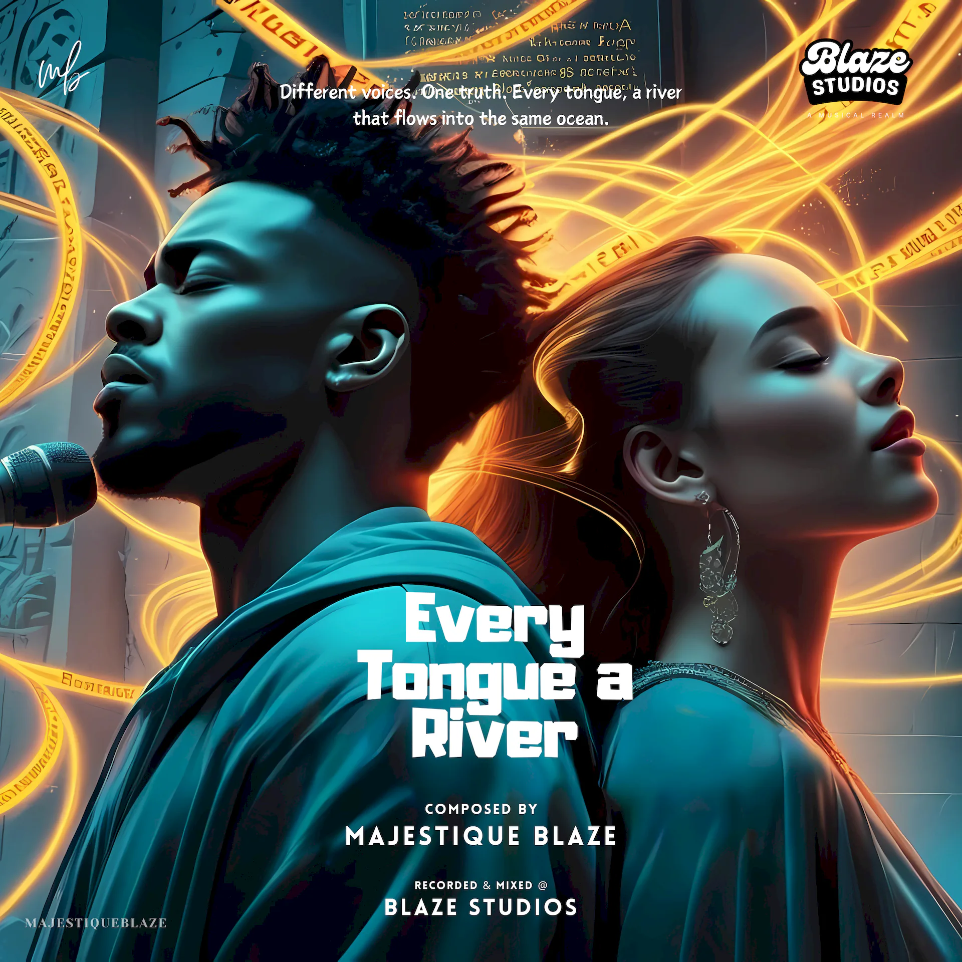 Cover for Every Tongue A River