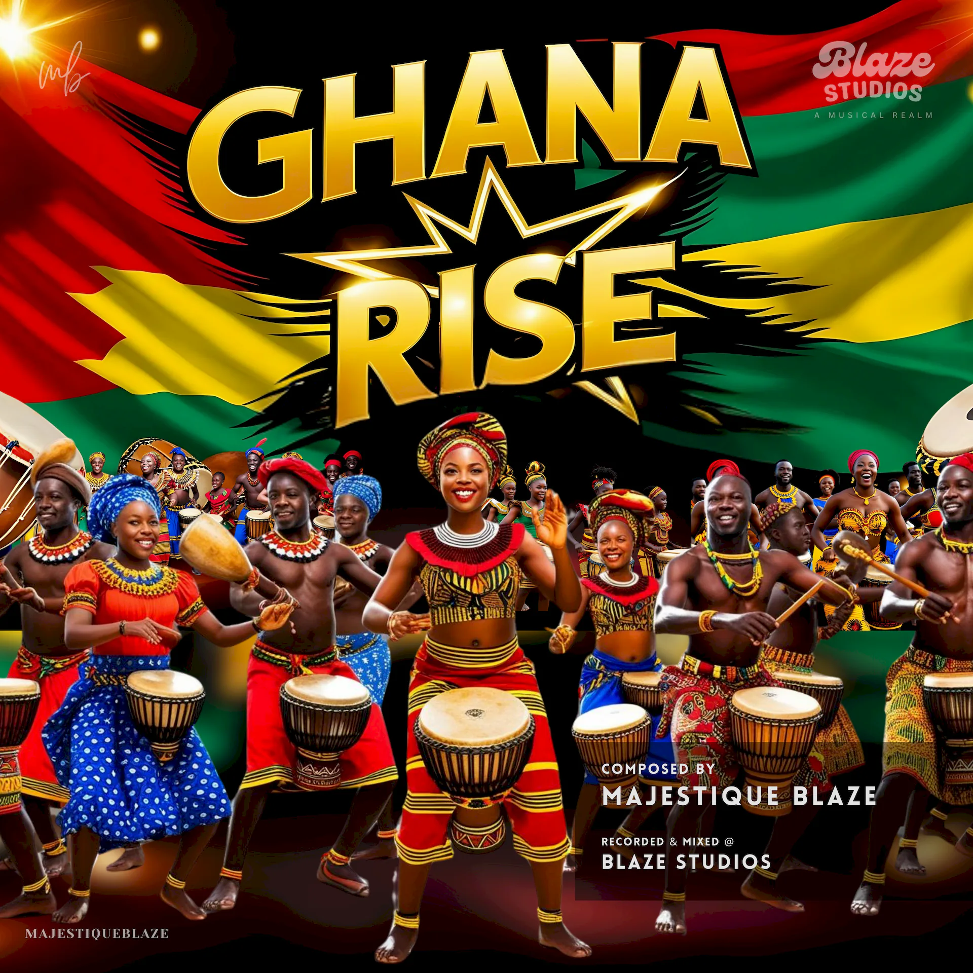 Cover for Ghana Rise