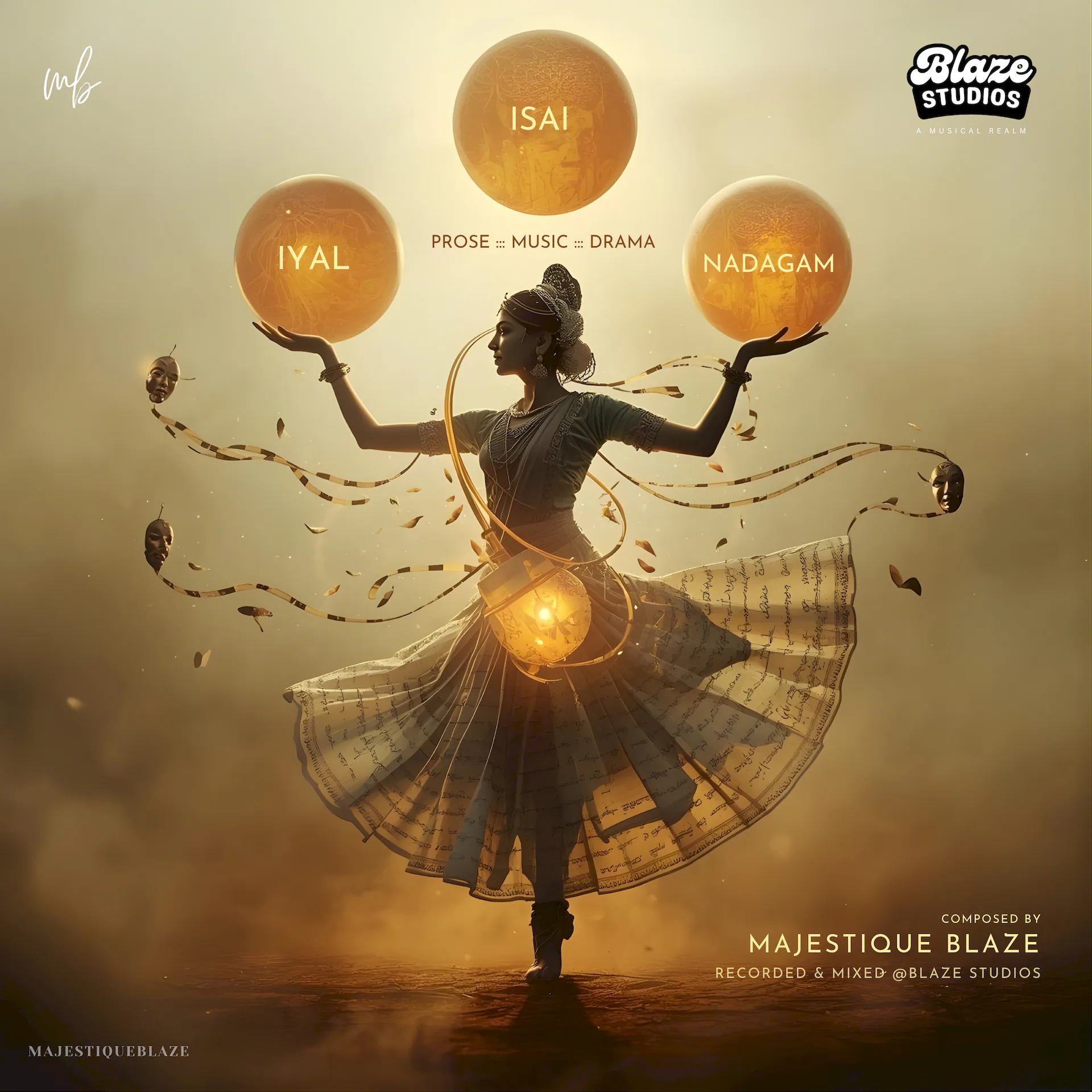 Cover for Iyal . Isai . Nadagam