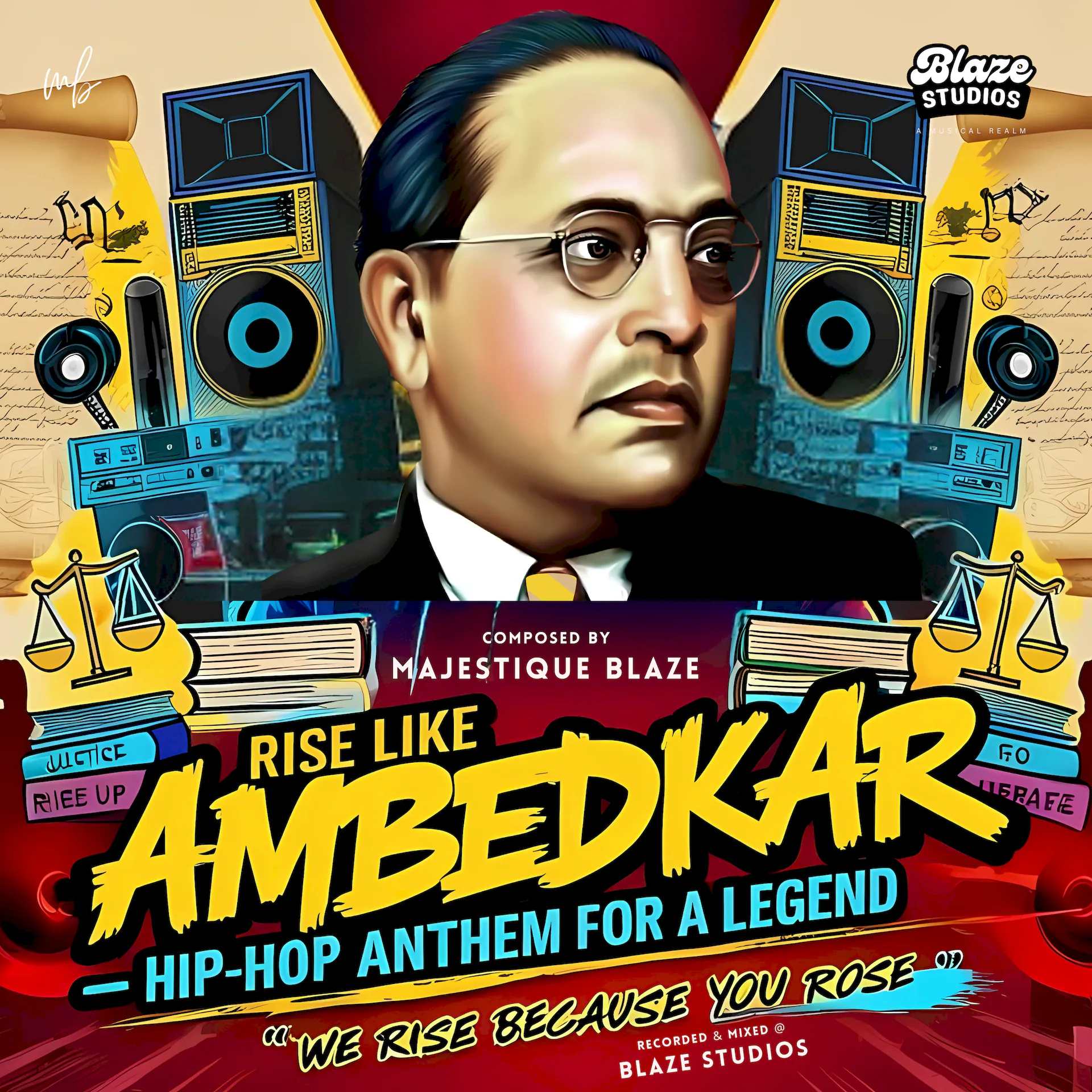 Cover for Rise Like Ambedkar