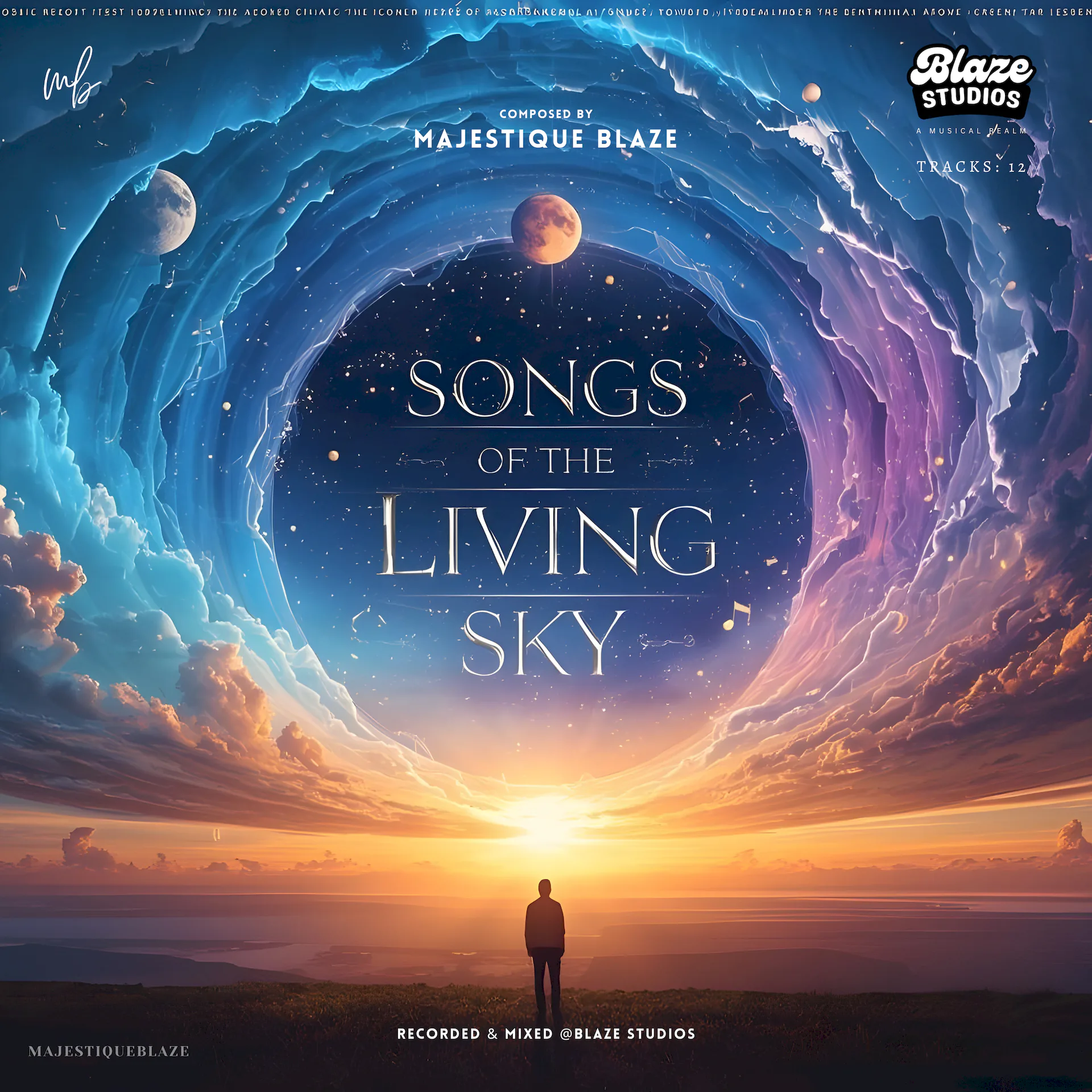 Cover for Songs of the Living Sky