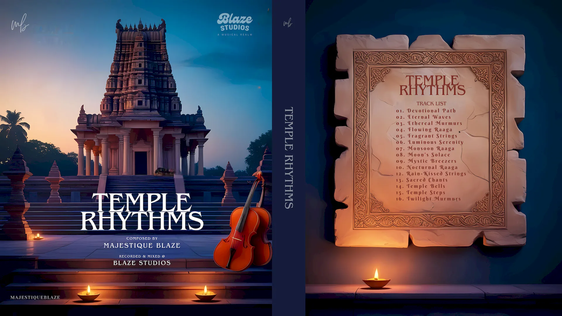 Cover for Temple Rhythms