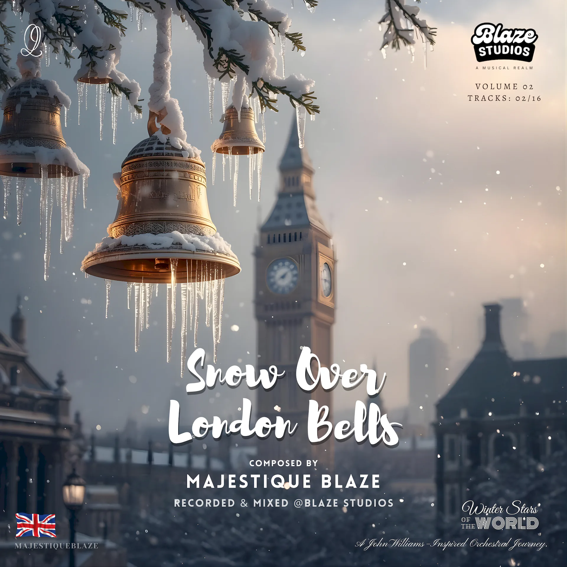 Poster for Snow Over London's Bells (British)