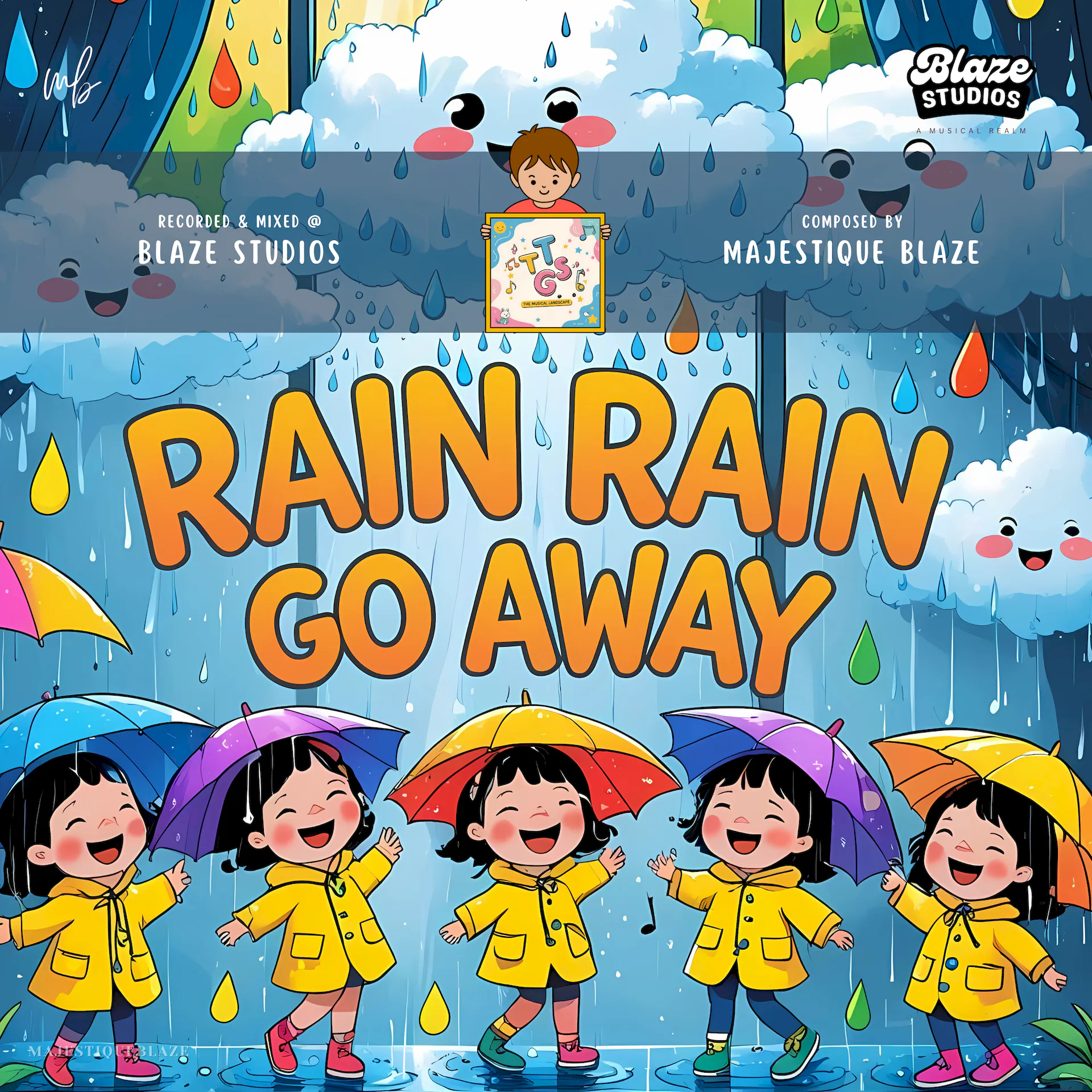 Poster for Rain Rain Go Away
