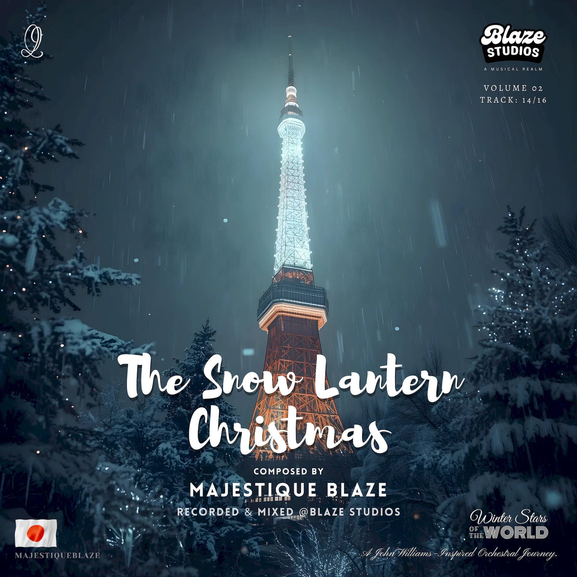 Poster for The Snow Lantern Christmas (Japan)