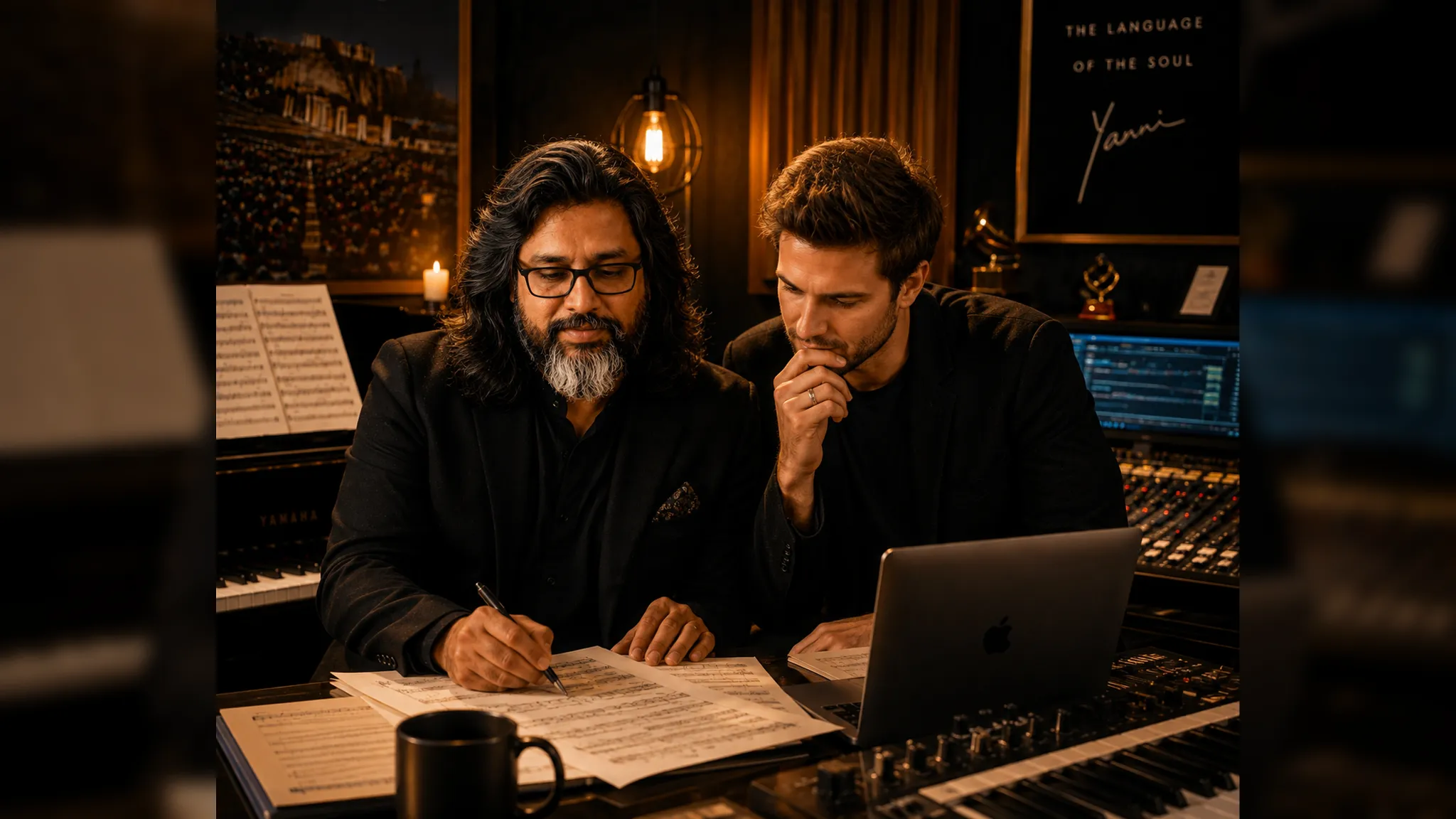 Creative collaboration in a Majestique Blaze studio setting